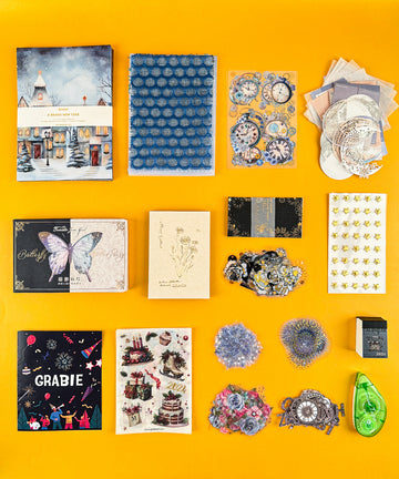 Happy Party-Themed Grabie Scrapbook Club Box